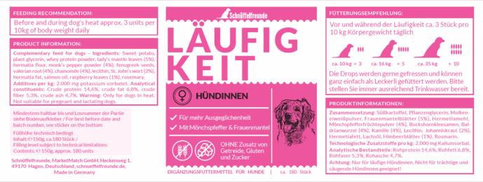 Läufigkeit I 150g Standardgröße I Stressreduzierung & Wohlbefinden während des Zyklus – Bild 6