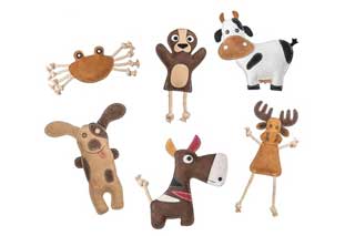 Schnüffelfreunde Hundespielzeug aus Leder